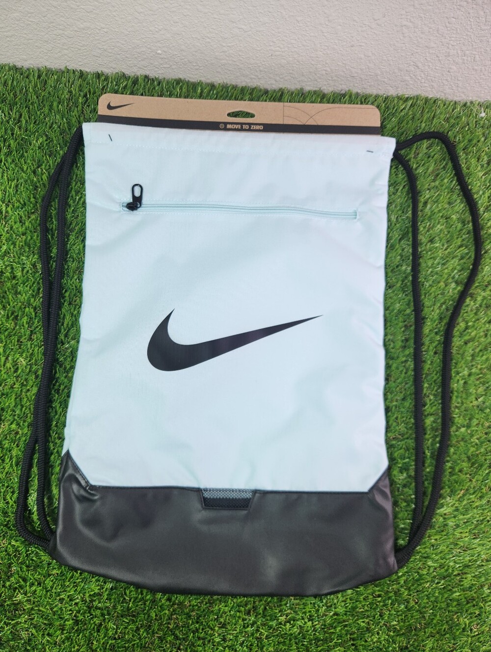 Nike Brasilia 9.5 Training Gym Sack Sports Backpack Casual Bag Blue DM3978-474